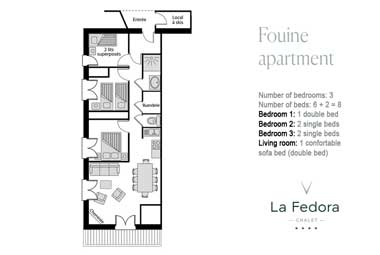 Fouine Apartment Winter